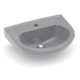 Lavatório Para Coluna 470x385 Furo Central Sem Ladrao Savei/azaléa Cinza Celite - 2bb95a04-8dae-4b5e-bba6-5b020f65b7d2