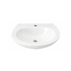 Lavatorio Para Coluna Colonial Branco Hervy 45x37cm