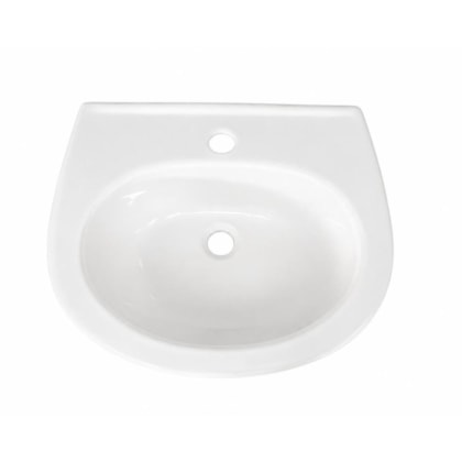 Lavatorio Para Coluna Colonial Branco Hervy 45x37cm