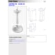 Lavatorio Para Coluna Colonial Branco Hervy 45x37cm - 76e45822-a012-4bd2-bbfc-2f22777f575a