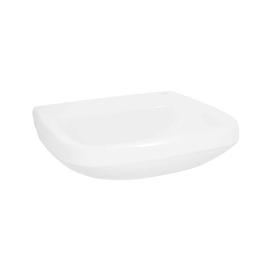 Lavatório Para Coluna Furo Central Sem Ladrao Art Branco Incepa 49,5x41cm - Imagem principal - ea969d06-d913-4e91-8662-81a149935ecc