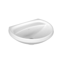 Lavatório Para Coluna Izy 46x36cm Branco Deca