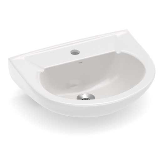 Lavatório Para Coluna Saveiro 47x39cm Pergamon Celite - Imagem principal - b52c60fe-19f6-43c6-a0ea-cd2d7e9140dd