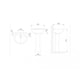 Lavatório Para Coluna Saveiro Branco Celite 47x39cm - 37b0546d-a234-4c2e-810e-97fd99fa430e