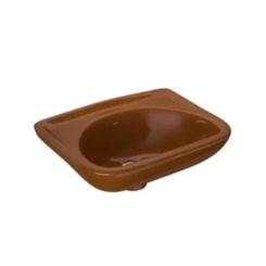 Lavatório Pequeno Belize Caramelo Deca 39x29x16,5cm