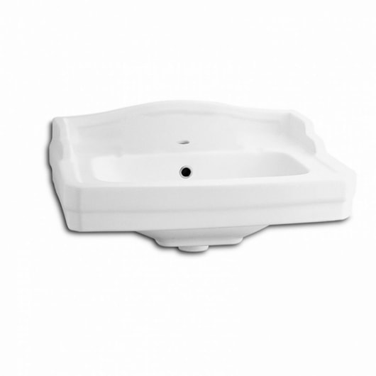 Lavatório Pequeno Clássica Branco Celite 61x45cm - Imagem principal - 9f5ce651-9204-4401-b893-705f229e884c