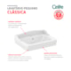 Lavatório Pequeno Clássica Branco Celite 61x45cm - 32580053-e562-48e7-aa7c-0e42a71dacf1