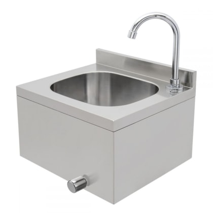 Lavatório Profissional De Parede Em Inox Tramontina