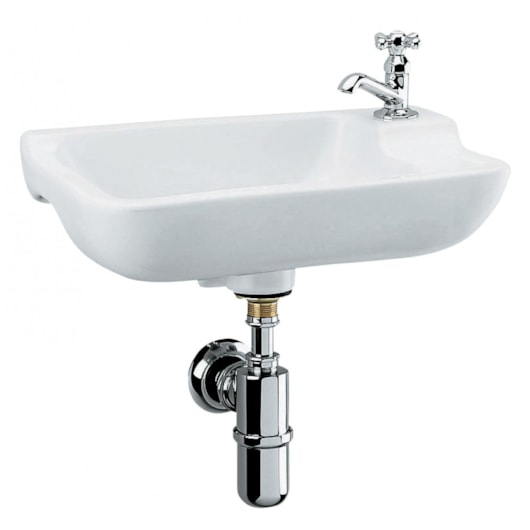 Lavatório Suspenso Izy L.100.17 Branco Deca 43x23,5cm - Imagem principal - 7b5f9bb9-ec7c-46df-98de-f2eb357ea518