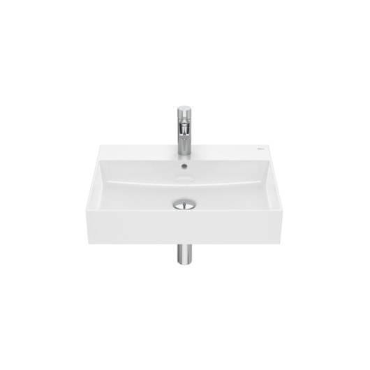 Lavatório Suspenso ou Apoio Inspira Square Branco Roca 60x49 cm - Imagem principal - 90124d6d-3fc5-486d-925b-88db49a4326d