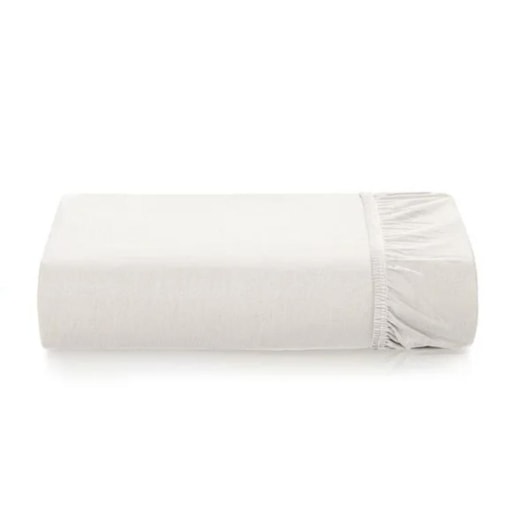 Lençol Com Elástico Bossa Casal Branco Karsten 140x190x40cm - Imagem principal - 5da91436-70e0-40eb-9b15-204d4f1bf360