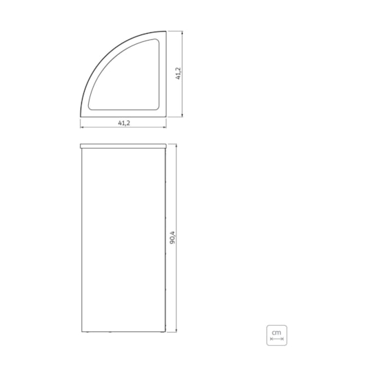 Lixeira Abruzzo em Aço Inox com Acabamento Scotch Brite 110 L Tramontina - Imagem principal - a03f0592-650c-4273-b01c-69160b898863