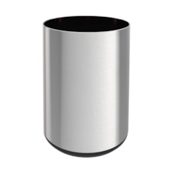Lixeira  Em Aço Inox Liguria Acetinado Tramontina 70L