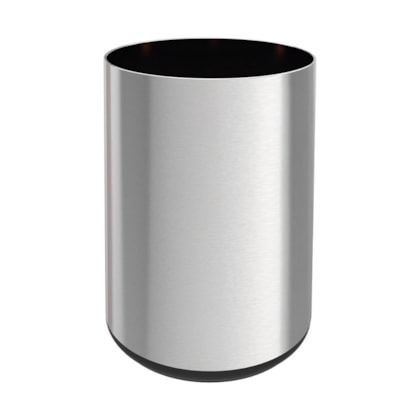 Lixeira  Em Aço Inox Liguria Acetinado Tramontina 70L