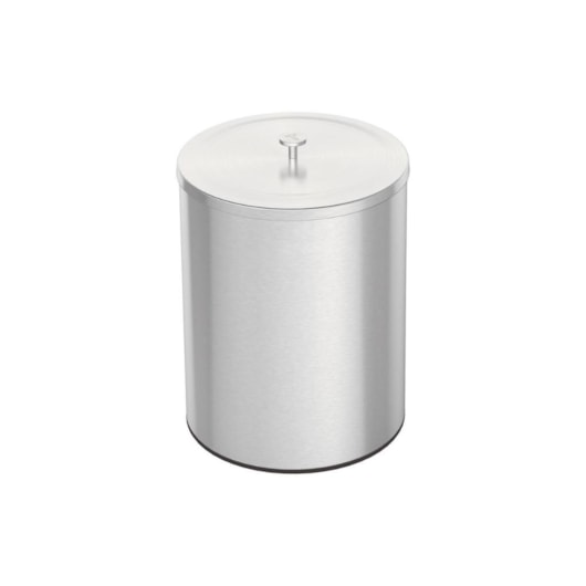 Lixeira Em Inox Útil 5l Com Tampa Inox Acetinado Tramontina - Imagem principal - 9c619ffc-94eb-44ba-8163-2553ce5ff659