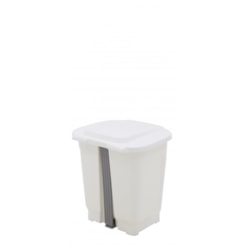 Lixeira em Polipropileno T-Force 25L Branco Tramontina 92812/010