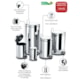 Lixeira Inox Com Pedal e Balde 20 Litros Brinox - a1d6c0c3-9783-460d-b109-d8f294930b13