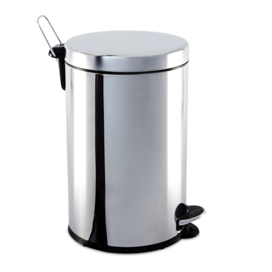 Lixeira Inox Com Pedal e Balde 20 Litros Brinox  - Imagem principal - 6832e7c4-1040-4b37-b66f-4be737e9ef0b