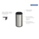 Lixeira Inox Sem Tampa Portofino Tramontina 23L - 405e0073-35e5-4621-8e2f-05841c112de5