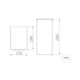 Lixeira Inox Slim Swivel Com Acabamento Scoth Brite 5,5l Tramontina - 80277047-2f20-443a-a4d6-e56727e6255a