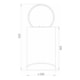 Lixeira Multiuso Redonda Com Pedal Branca 5 Litros Ghelplus - 049b74e8-15a7-445d-bc02-c1756c028f67