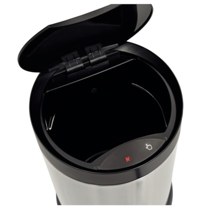 Lixeira Smart Automática com Sensor em Aço Inox com Acabamento Scotch Brite 12 L Tramontina