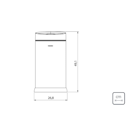 Lixeira Smart Automática com Sensor em Aço Inox com Acabamento Scotch Brite 12 L Tramontina - Imagem principal - 3d6e7a85-13b9-4e8c-82c9-89ba7890deca