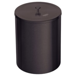 Lixeira Útil em Aço Inox Scotch Brite  Black Matte 5 L Tramontina