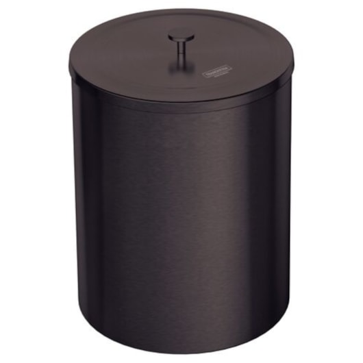 Lixeira Útil em Aço Inox Scotch Brite  Black Matte 5 L Tramontina - Imagem principal - 92852368-b270-46b3-b82e-f31e3289f538
