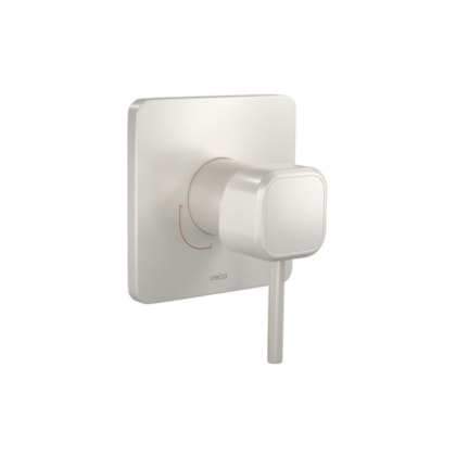 Loes Acabamento Monocomando Para Chuveiro Quadrado You Dynamic White Deca