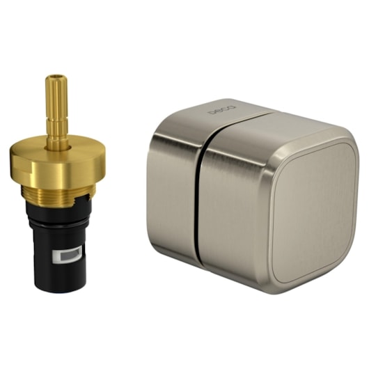 Loes Acabamento para Registro de Pressão 1/2 e 3/4 Quadrado You Inox Deca - Imagem principal - 6c808ce4-35f8-4a7d-8658-b747b256b3f1