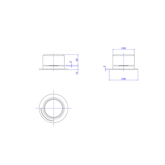 Loes Acionamento para Misturador Monocomando de Mesa Redondo Deca You Black Matte Deca - Imagem principal - 394887b9-0121-4a49-b177-944727d79988