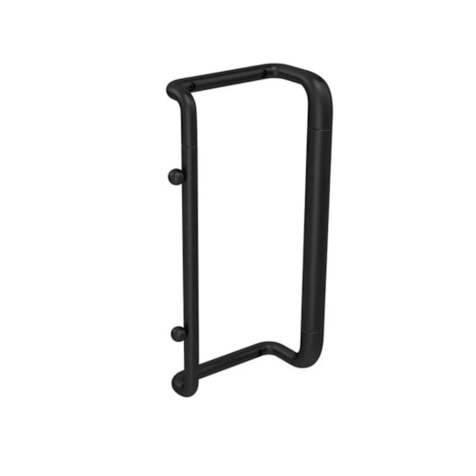 Loes Barra De Apoio Vertical Black Matte Deca 40cm - Imagem principal - 053df602-3f0a-4653-a6a5-30c2f63fd263