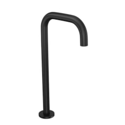 Loes Bica Alta Para Lavatório De Mesa Quadrada DecaYou Black Matte Deca