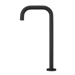 Loes Bica Alta Para Lavatório De Mesa Quadrada DecaYou Black Matte Deca