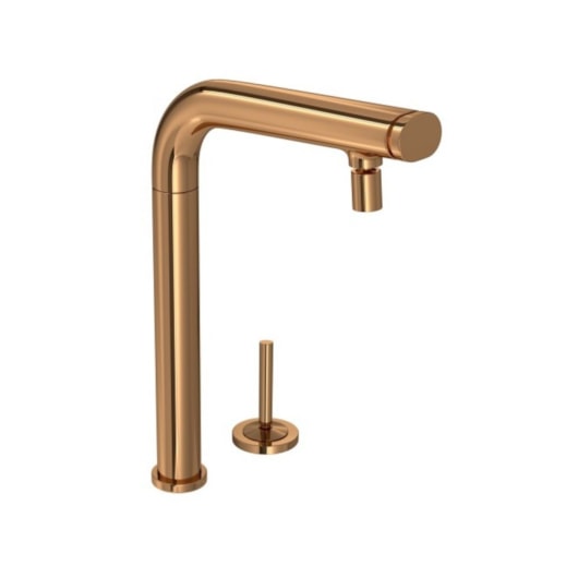 Loes Bica Para Monocomando De Cozinha De Mesa You Click Red Gold Deca - Imagem principal - 3b5c5742-ef31-4180-9184-0fc9ad577456