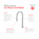 Loes Bica Para Monocomando De Cozinha De Mesa You Curva Cromado Deca - 21b97937-7b6e-4137-8c13-bc079a313f18