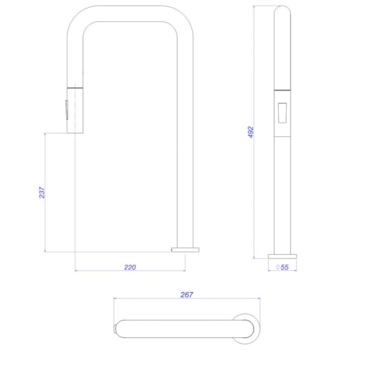 Loes Bica Para Monocomando de Mesa para Cozinha You Inox Deca - Imagem principal - 2016fa1a-b764-4ba1-b889-3638c721198c