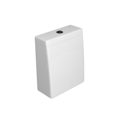 Loes Caixa Acoplada 3/6 Litros Branco LK Com Acionamento Duo Black Noir