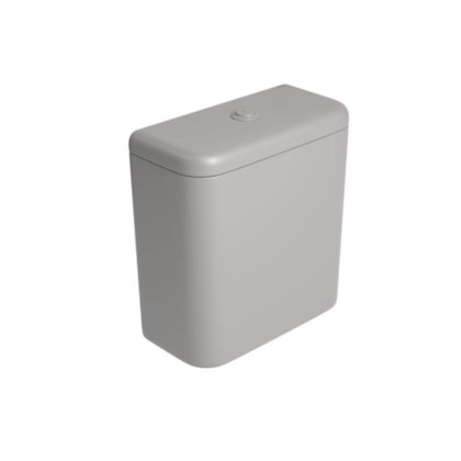 Loes Caixa Acoplada Monocromática Carrara Soft Antracite Deca