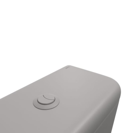 Loes Caixa Acoplada Monocromática Carrara Soft Antracite Deca - Imagem principal - e57f247b-69ab-4376-bdd2-da0aeb518395