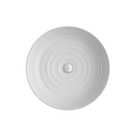 Loes Cuba De Apoio Redonda Gota Branco Fosco Deca 50cm - Imagem principal - 79bb33e4-eaf5-40da-a2a3-d139e66fd941