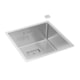 Loes Cuba De Cozinha Inox  Wish Com Válvula Deca 44x44x20cm - 689e1d13-a22b-4256-a296-4117da6ba02e