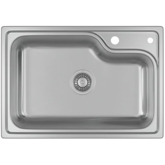Loes Cuba De Cozinha Retangular Inox Com Deck Facile Deca 60x40cm - Imagem principal - f9c57b21-8d73-454a-9912-d4d4b1296239