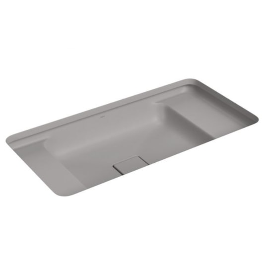 Loes Cuba De Embutir Retangular Com Mesa Soft Antracite Deca 60x30cm - Imagem principal - c6e11e19-db2e-4cdc-96da-384a0c91a489