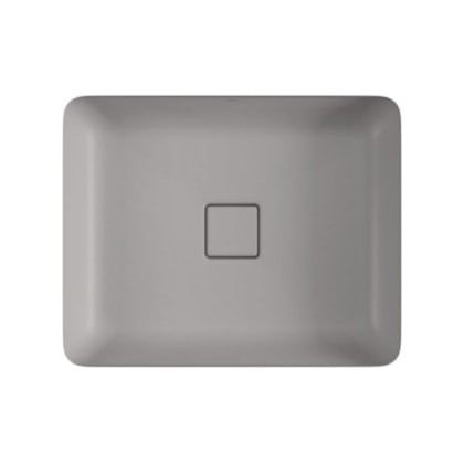 Loes Cuba De Embutir Retangular Soft Antracite Deca 50x40cm
