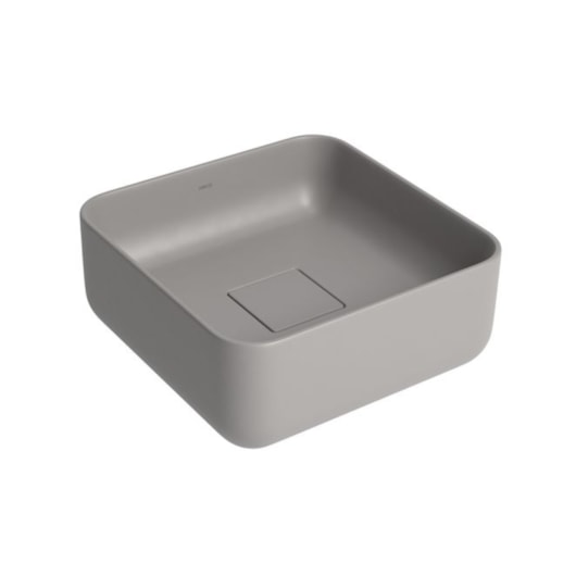 Loes Cuba Quadrada De Apoio Cinza Antracite Deca 30cm - Imagem principal - 05c83384-31f2-4d6a-aa38-d029706145a8