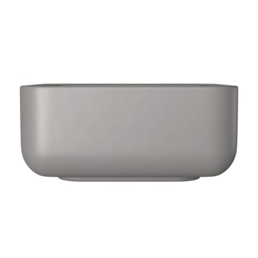 Loes Cuba Quadrada De Apoio Cinza Antracite Deca 30cm - Imagem principal - 94f029b3-8d73-4384-a8ec-8b7f8e5679c4