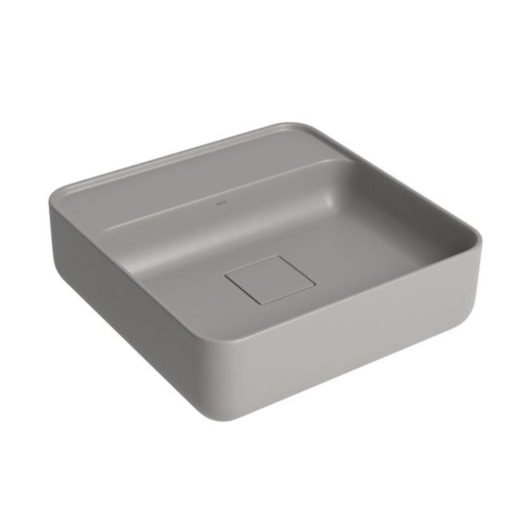 Loes Cuba Quadrada De Apoio Cinza Antracite Deca 40cm - Imagem principal - 7fc2e3ba-1655-4b53-a57b-301a4c7a5020