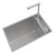 Loes Cuba Retangular Em Inox Para Cozinha Com Monocomando Deca Suprahide 70x40cm - b5a9ef91-b22c-4bf9-8571-47ed2b236dd1